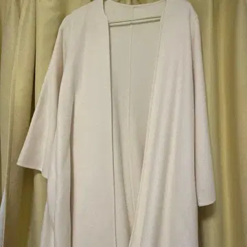 아이보리 롱 가디건 긴팔