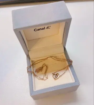 Canal 4C 로즈 골드 목걸이