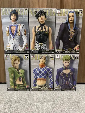 죠죠의 기묘한 모험 제5부 부챠라티 팀 DX 피규어 6체 세트