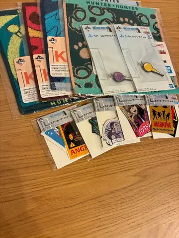 헌터헌터 제일복권 하위상 세트