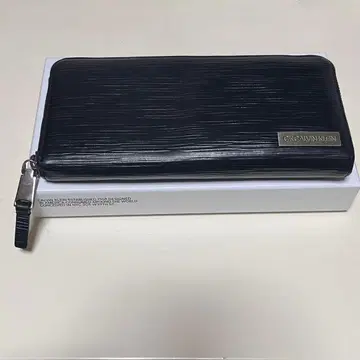 [ 새상품급 ] CK CALVIN KLEIN 장지갑 블랙 BK