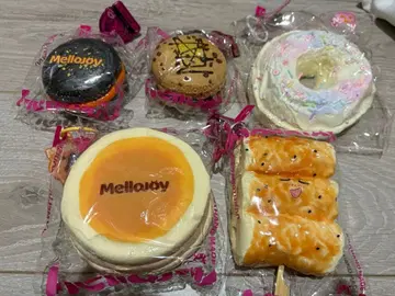 멜로 조이 스퀴즈 세트 수플레 도넛 마카롱 오뎅