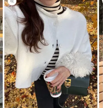 RANCLIC 푸들 슬리브 니트 가디건