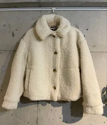 자라 보아 자켓 아이보리 XS