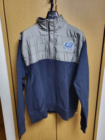 챔피온 칼리지 맨투맨 리버스 위브 절개 자수 속기모 XL