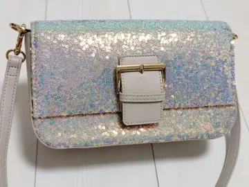 미사용 새상품 아르테미스 바이 다이애나 스팽글 숄더백