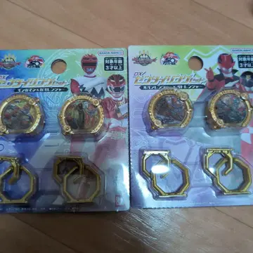 DX 센타이 반지 긴가맨 & 가오레인저 루팡레인저 & 패트레인저