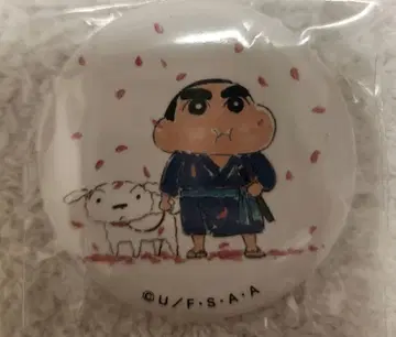 짱구는 못말려(크레용 신짱) 사이고 다카모리 캔뱃지