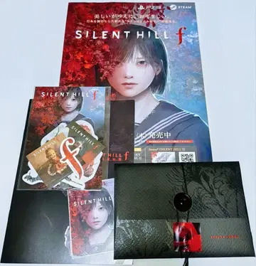 SILENT HILL f 초대장 전단지 스티커 노트 TGS2025