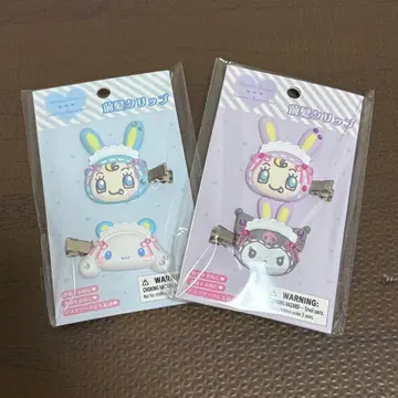 [ 한정품 ] 산리오 x 메조 피아노 앞머리 클립 2개 세트