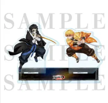 극장판 귀멸의 칼날 무한성편 격투 아크릴 스탠드 젠이츠 vs 카이가쿠