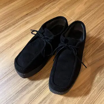 블랙 스웨이드 모카신