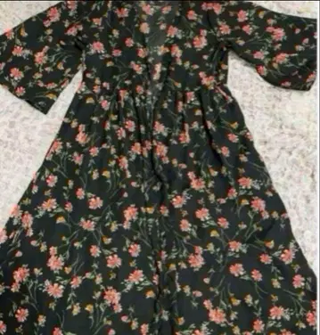 INGNI 꽃무늬 원피스 셔츠 롱 원피스