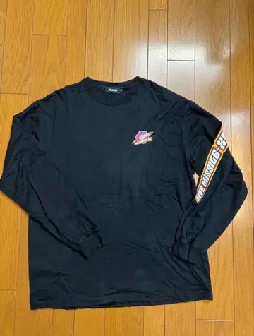 X-girl 블랙 롱 T셔츠 몇 번 착용