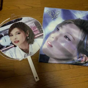 NMIXX 일본 공연 슬로건 타월 부채 BAE