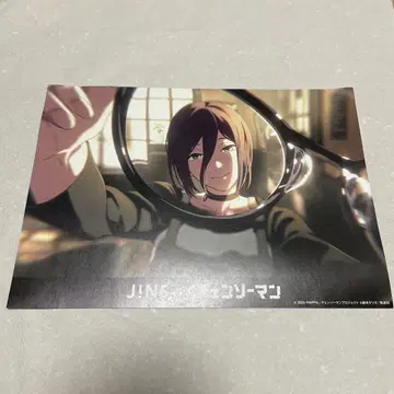 JINS x 체인소 맨 콜라보 포스터 덤 포함