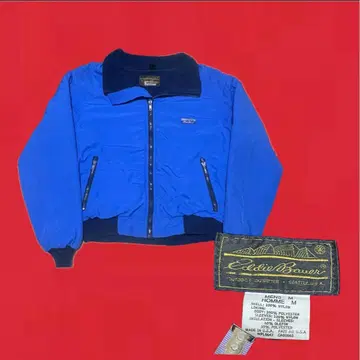 Eddie Bauer 웜업 자켓 80s ~90s 블랙택