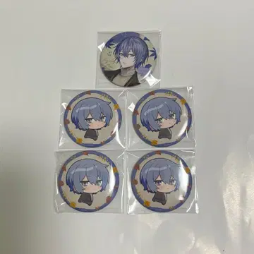 니지산지 코야나기 로우 마네키네코 캔뱃지 묶음 판매