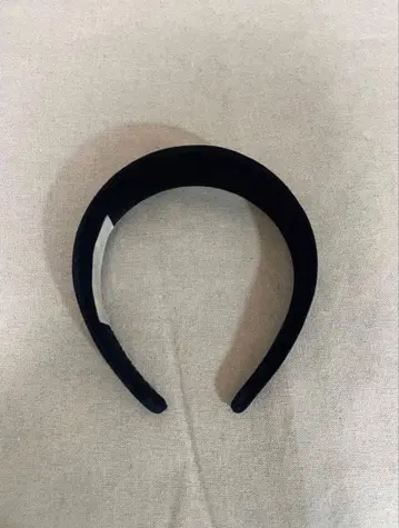 The virgins 블랙 벨벳 머리띠