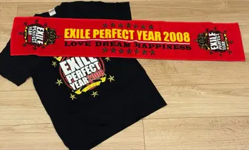 EXILE PERFECT YEAR 2008 티셔츠 머플러 타월