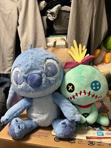 스티치와 스크럼프 봉제 인형 세트