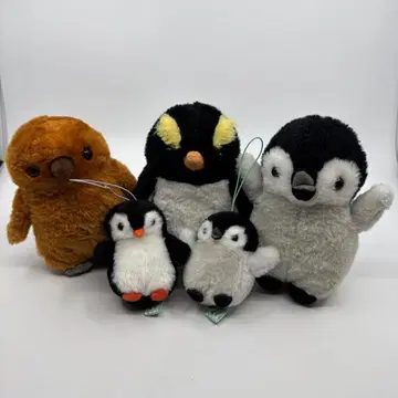 펭귄 아일랜드 봉제 인형 마스코트 5종 세트