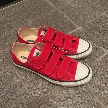컨버스 벨크로 스니커즈 레드 CONVERSE ALL STAR