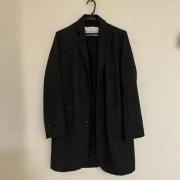 SUPERTHANKS 체스터 코트 다크 그레이 M 사이즈