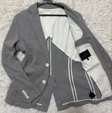 [ 새상품급 ] 1piu1uguale3 테일러드 자켓 워셔블 파이핑 최근