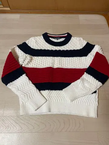 타미힐피거 코튼 스웨터 여성용 M 사이즈