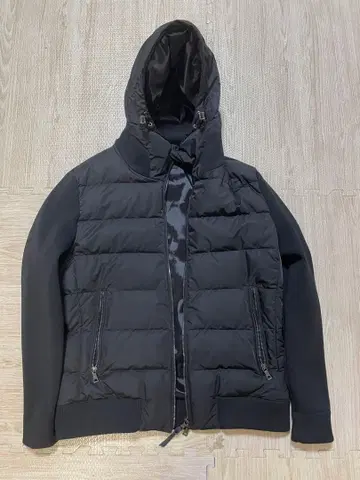 에포카 우오모 콤비 다운 자켓 블랙 48(L 사이즈) 새상품급