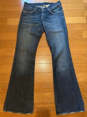 Calvin Klein Jeans 플레어 팬츠 y2k 로우라이즈 데님