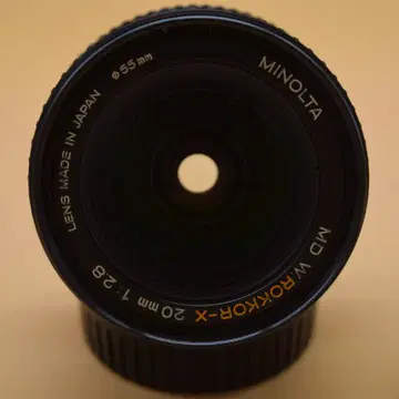 수동렌즈] MINOLTA MD 20MM F2.8 FOR MD/MC | 렌즈/필터/컨버터 | 번개