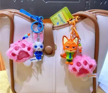 인기 디즈니 주토피아 닉 주디 2개 세트 발바닥 디자인