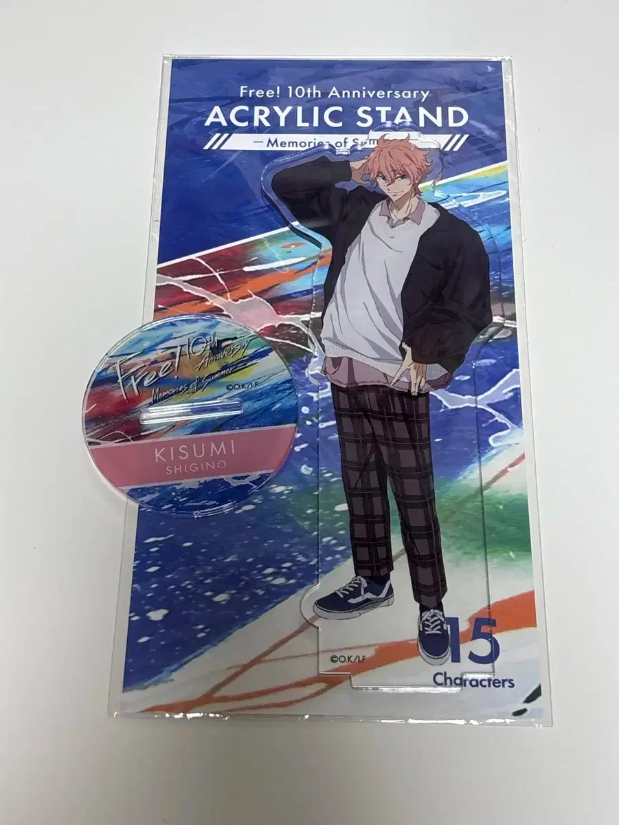 Free! Free! Shikinomi Kissme acrylic stand