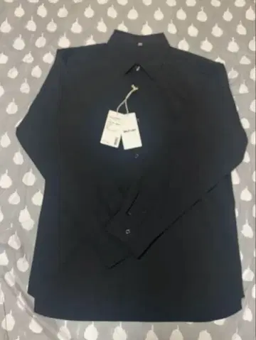 MUJI Labo 레귤러 카라 셔츠 XL 블랙