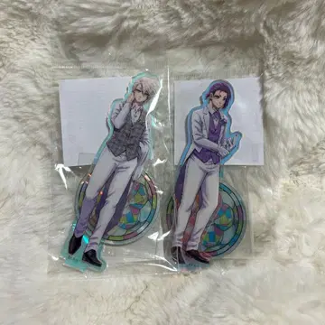 블루 록 전시회 아크릴 스탠드 나기 세이시로 미카게 레오 2개 세트