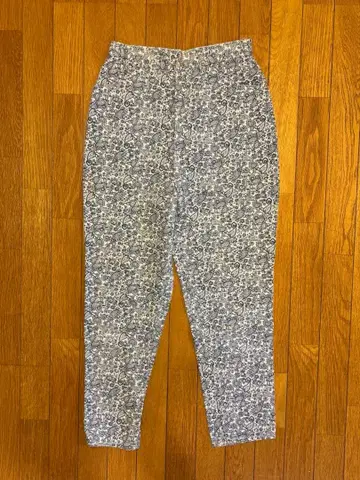 70년대 Sears 페이즐리 무늬 하이웨스트 팬츠