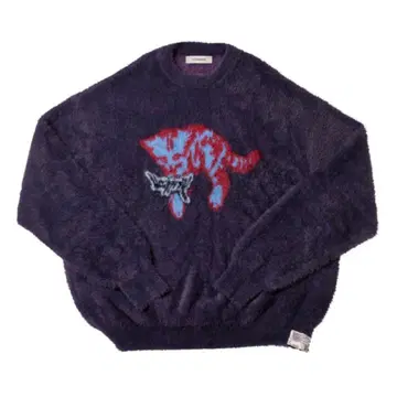 SUNANEKO Mohair Touch Knit (Navy)