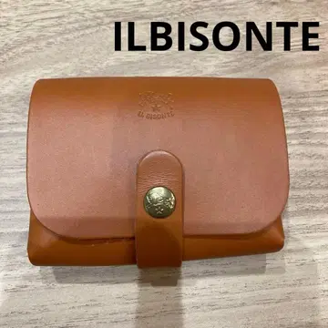 ILBISONTE 일비종떼 카드 케이스 명함지갑 카멜