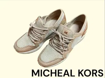 MICHEAL KORS 마이클코어스 핑크 스니커즈 (6M)