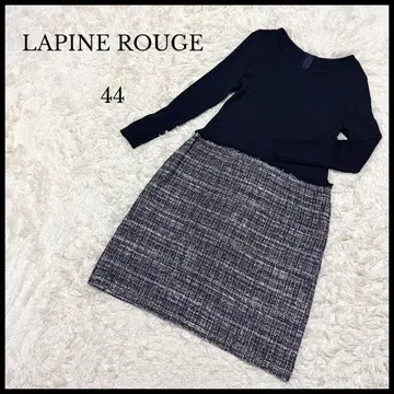 [ LAPINE ROUGE ] 라핀루즈 도킹 니트 원피스 44