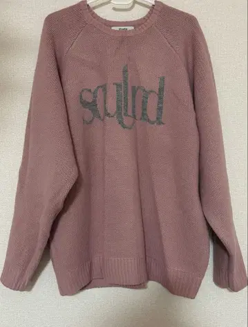 jouetie 자카드 로고 니트 M