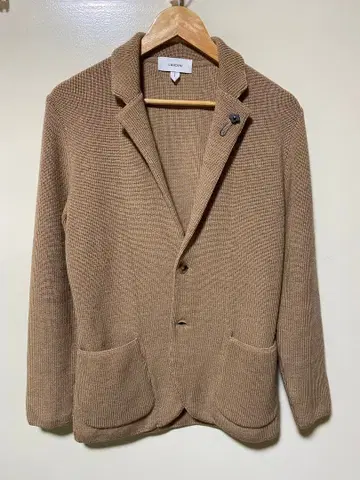 lardini 라르디니 니트 자켓 S 베이지