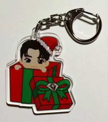 TREASURE 크리스마스 아크릴 키링 준규