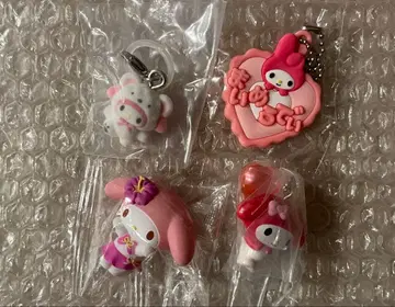 가챠 산리오 마이멜로디 포근포근 스노우 메르헨 공방 모두 함께 바캉스