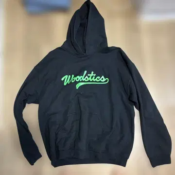Woodstics 후드티 (속기모) L 블랙
