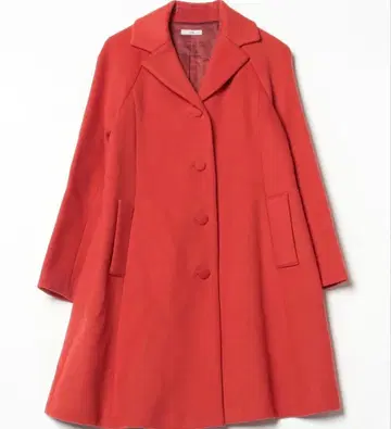 이에나 A라인 울 코트 망토 코트 사이즈 38