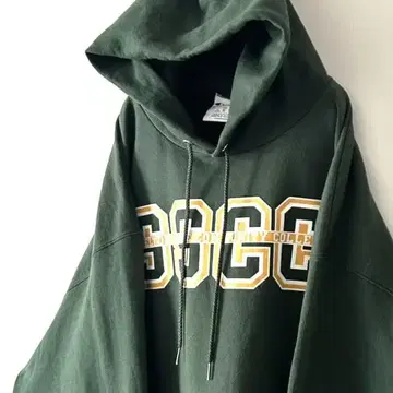 챔피온 SSCC 스테이트 후드티 2XL 그린 녹색 구제 의류