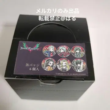 데빌 메이크라이 5 그래프 아트 캔뱃지 블라인드 미개봉